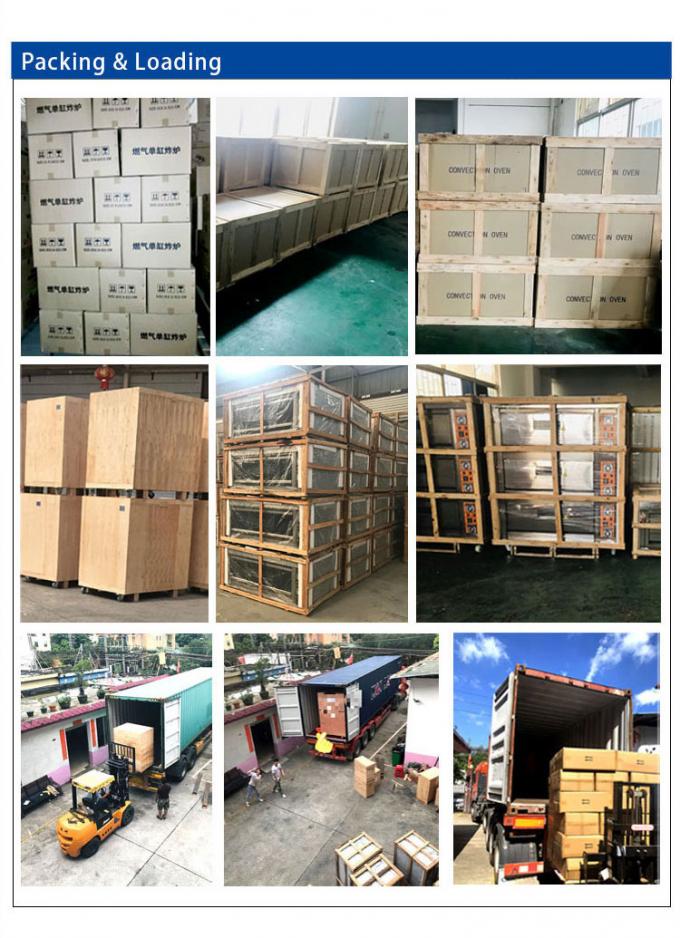 전문 디자인 및 전문 기술 팀 맞춤형 상업 베이킹 오븐 6