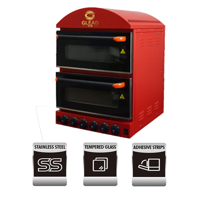 생산성 상업용 베이킹 장비 피자 빵 기계 4kw 220-240V / 50Hz-60Hz