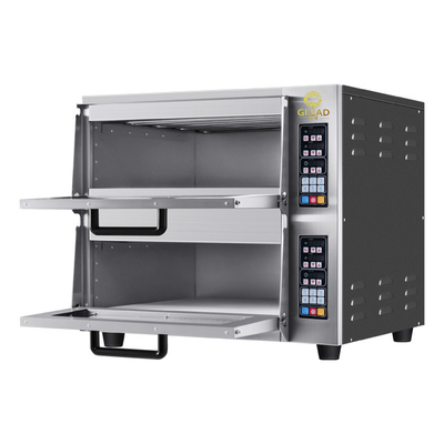 전기 피자 / 빵 베이킹 기계 생산성 5kw 상업 오븐 ~ 220-240V 50HZ