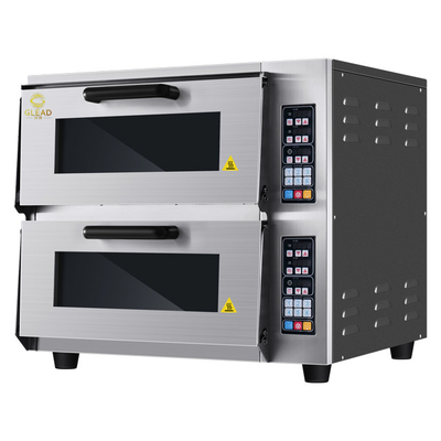 전기 피자 / 빵 베이킹 기계 생산성 5kw 상업 오븐 ~ 220-240V 50HZ