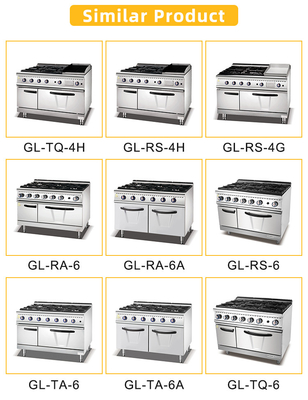 GL-TT-6 스테인리스 스틸 전기 상업용 주방 요리 장비
