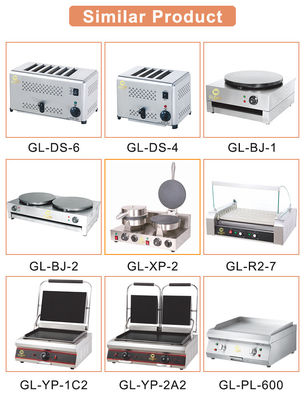 상업용 가스 레스토랑 요리 장비 GL-RG-1200 R13/4 가스 연결과 함께 18 전력 LPG/NG