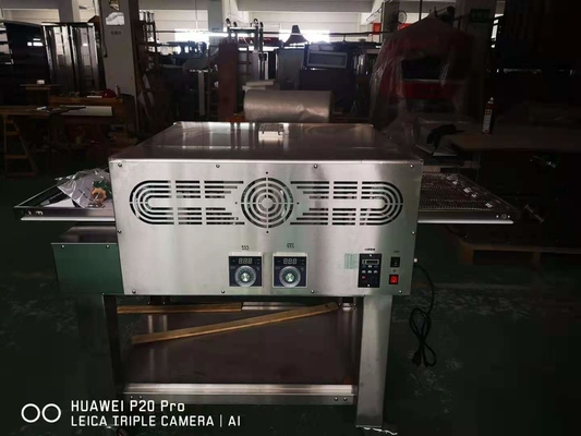 피자 베이킹 오븐 스테인리스 스틸 가스 장비 220V 0.1kw 전력