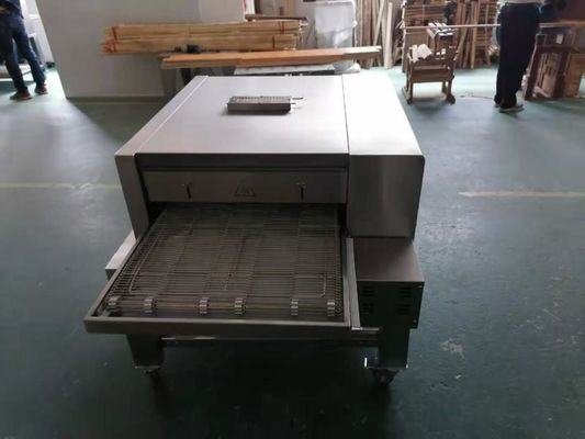 상업용 가스 베이킹 오븐 220V/50Hz LPG LNG 0-400.C 온도 80KG 순중량