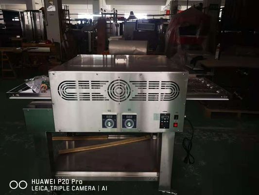 상업용 가스 베이킹 오븐 220V/50Hz LPG LNG 0-400.C 온도 80KG 순중량