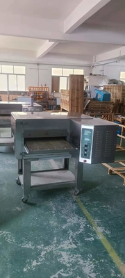 대리석 기반 가스 상업적 베이킹 장비 3N-380V/50Hz 컨베이어 오븐 0-400.C 온도