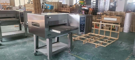 LPG 베이킹 피자 오븐 3N-380V / 50Hz 대리석 기반을 가진 상업 장비