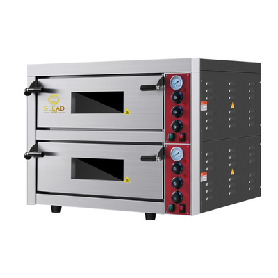 9kW 전력 3N-380V/220-240V 전압 115KG 무게의 상업용 피자 베이킹 오븐