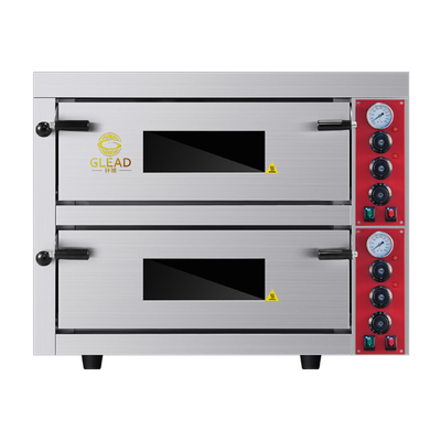 9kW 전력 3N-380V/220-240V 전압 115KG 무게의 상업용 피자 베이킹 오븐