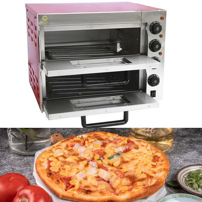 전기 피자 오븐 3kw 220-240V 베이킹 상업 베이킹 오븐 29KG