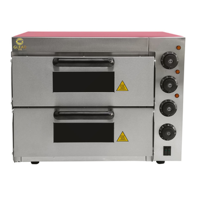 전기 상용 베이킹 오븐 대리석 / 스테인리스 스틸 기본 3kw 전력 0-350 °C 온도
