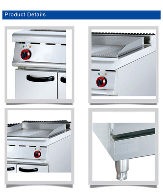 12.5kw 전기 레스토랑 요리 장비 220V-380V/50hz-60hz 전압 214kg 무게