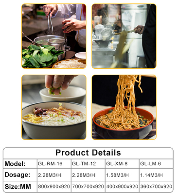 GL-RM-6 LPG/NG 전원 공급과 340x550x270/30x2L 탱크 크기와 레스토랑 요리 장비