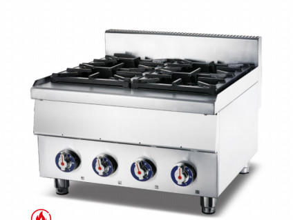 220V 가스 소스 상업용 주방 요리 장비 30kg 무게