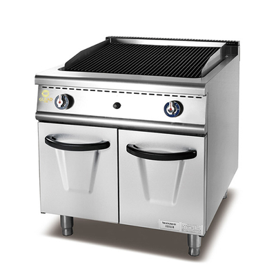 가스 그릴 캐비닛이 있는 스테인리스 스틸 GL RH 1.2Kg/h LPG/NG 레스토랑 요리 장비