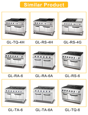 25 전원 공급 LPG/NG를 가진 고 스테인레스 스틸 패스트 푸드 주방 장비