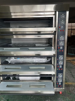485g 가스 데크 오븐 베이커리 / 식품 생산용 0.3KW 전력 220V50HZ 전압
