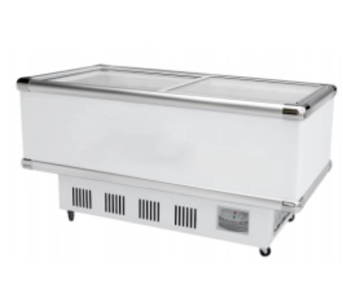 효율성 220V 산업 냉장장시장품 마이크로 냉장용 상자 냉장기 -18.C/0.C~10.C 55kg