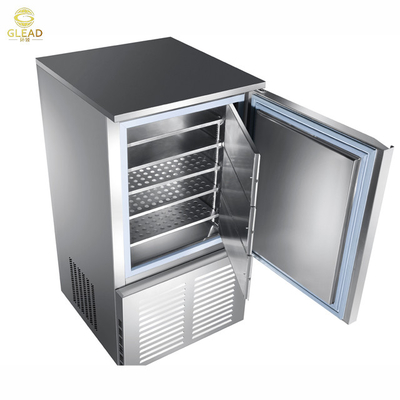 3-트레이 R-404A 공기 냉각 호텔 장비 50KG N.W -40.C의 냉동 용량 900W 전력
