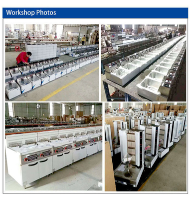 1200x800x850mm 10kW 전력을 가진 상업용 고기 처리 장비