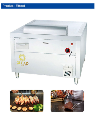 1200x800x850mm 10kW 전력을 가진 상업용 고기 처리 장비