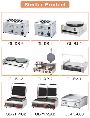 10kW 가스 일본 테판야키 LPG/2800Pa 270kg 무게의 부엌 요리 장비