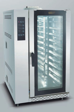 컴퓨터 전기 열기 공기의 공동 연동 오븐 10 트레이 데크 5 ~ 300 °C 온도 스프레이 기능