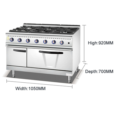 맞춤형 OEM/ODM 서비스와 함께 LPG NG 가스 밸브 상업 요리장치 장비