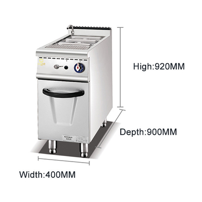 조절 가능한 온도 조절 상업용 요리 장비 22KW LPG/NG 가스 밸브