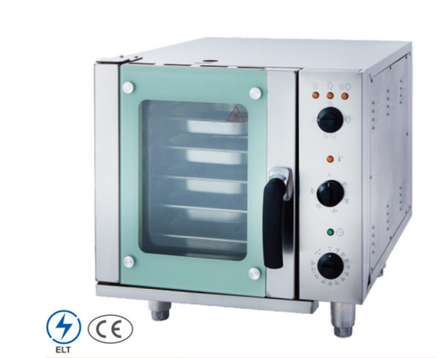 67mm 실버 스테인레스 스틸 콤비 증기 오븐 로스팅 / 증기 25-250°C 온도 조절
