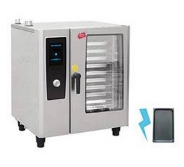 전기 스테인레스 스틸 증기 오븐 다기능 로스팅 능력과 67mm 계층 높이