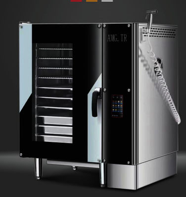 스테인리스 스틸 콤비 증기 오븐