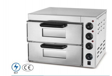 220V-240V 전압의 정밀 베이킹을 위한 상업용 스테인리스 스틸 피자 오븐
