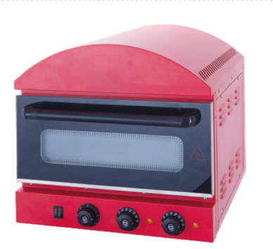 실버 스테인리스 스틸 피자 오븐 50-300°C 온도 기계 제어 패널을 가진 요리 장비