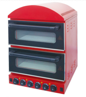 스테인리스 스틸 220V-240V 피자 오븐 50-300.C 템퍼 기계 제어 패널 베이킹