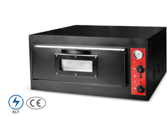 실버 스테인리스 스틸 220V-240V 주방 피자 오븐 50-300°C 온도 조절