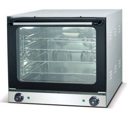 220V-240V 은 스테인리스 스틸 컨벤션 오븐 0-350 °C 온도에서 정밀 베이킹