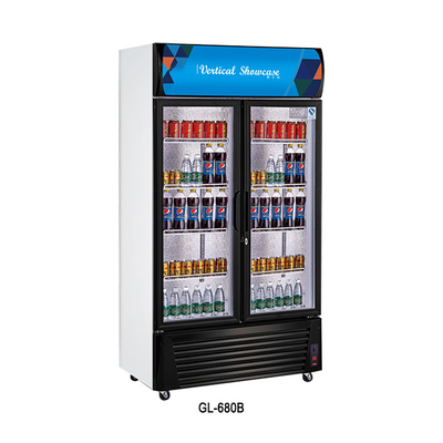 스테인리스 스틸 0~10 온도 음료 디스플레이 냉각기 1300L 부피 220-240V 전압