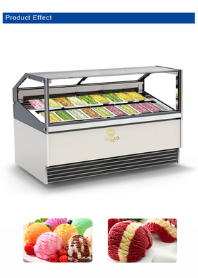-16C ~ -18C 온도에서 역주기 탈조를 가진 1650W 환기 산업 냉장장장고