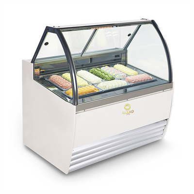토마스 젤라토 아이스크림 쇼케이프 역주기 해빙 냉장 장비 220-240V/1PH/50HZ