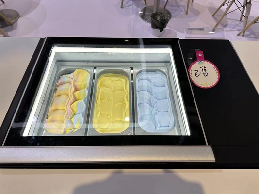 스마트 젤라토 아이스크림 쇼케이스 200W 냉장장고 44KG NW -16.C ~ -18.C 온도 220-240V