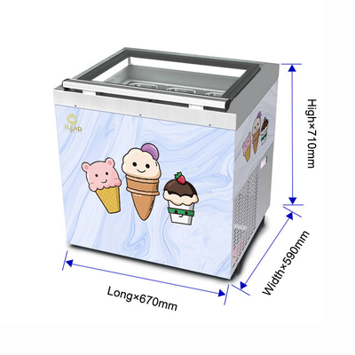 스마트 젤라토 아이스크림 쇼케이스 200W 냉장장고 44KG NW -16.C ~ -18.C 온도 220-240V