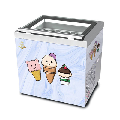 스마트 젤라토 아이스크림 쇼케이스 200W 냉장장고 44KG NW -16.C ~ -18.C 온도 220-240V