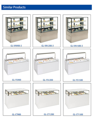 1050W 환기 산업 냉각 장치 -16C ~ -18C 온도 범위