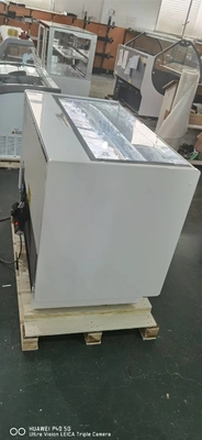 젤라토 아이스크림 쇼케이스를위한 1050W 전력으로 환기 산업 냉장장 장비