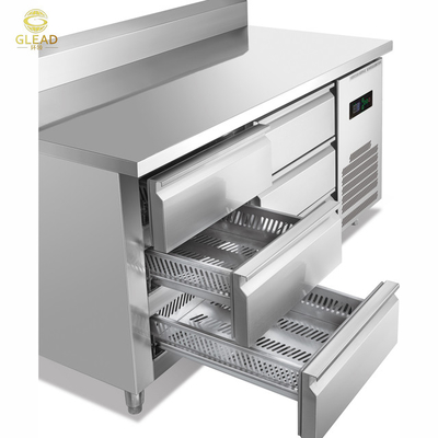 중량 220V 산업 냉각 작업판 냉장고 240V 1PH 전 구리 튜브 콘덴서 50KG NW