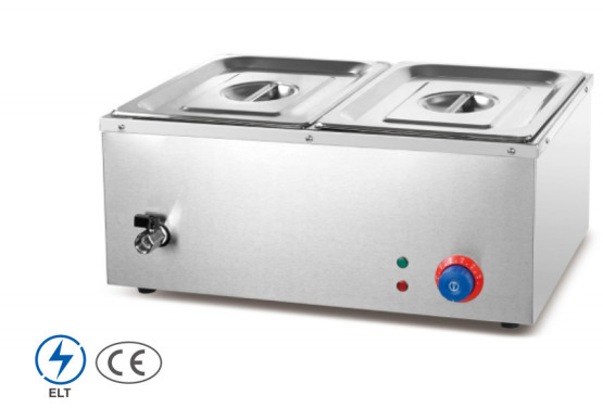 전기 레스토랑 수프 온기 바인 마리 스테인리스 스틸 0°C~100°C 범위