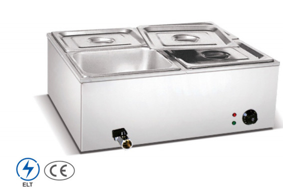 상업용 스테인리스 스틸 바인 마리 소프 가열 0-100 °C 220-240V 전기 연료