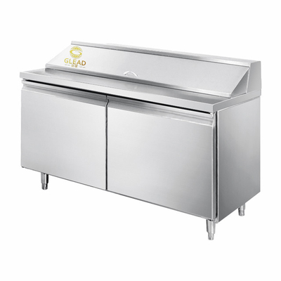 산업 냉각 장비 220-240V / 1PH / 50HZ 390W 전력 270-410L 부피 최적 냉각 범위 피자 캐비닛 / 살