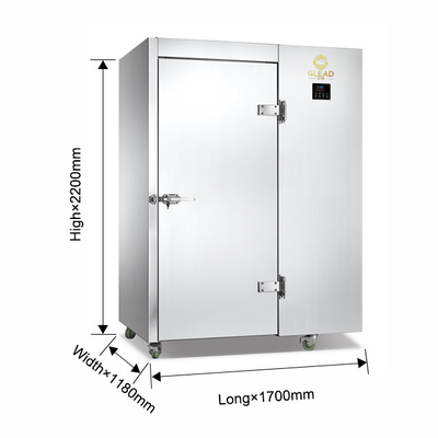 2N 220-240V 폭발 냉장고 및 냉장고 캐비닛 3 ~ 40.C 온도 조절을 위해 2700W 공기 냉각 장치